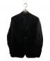 GIORGIO ARMANI（ジョルジョアルマーニ）の古着「シングルブレストジャケット キュプラ ジャカード」｜ブラック
