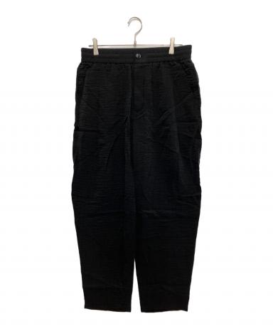 GIORGIO ARMANI アルマーニ 黒ラベル キュプラ ワイドパンツ 52 中古・古着通販】GIORGIO ARMANI (ジョルジョアルマーニ) ノータック