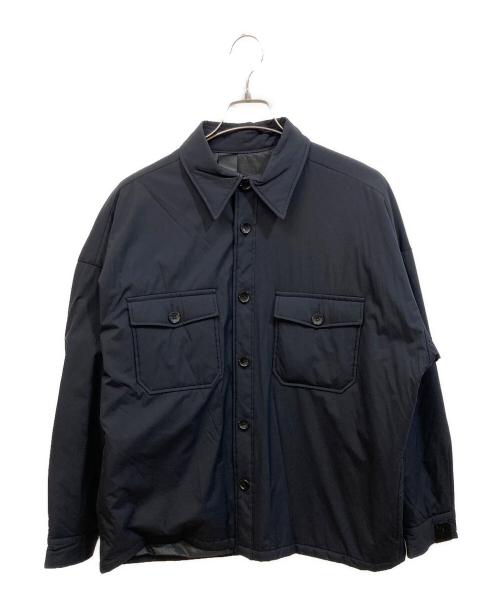 N.HOOLYWOOD（エヌ ハリウッド）N.HOOLYWOOD (エヌ ハリウッド) CPO SHIRT ブラック サイズ:SIZE 38の古着・服飾アイテム