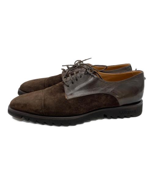 LUKURE（ルクレ）LUKURE (ルクレ) シャークソールスエードシューズ ブラウン サイズ:実寸をご確認くださいの古着・服飾アイテム