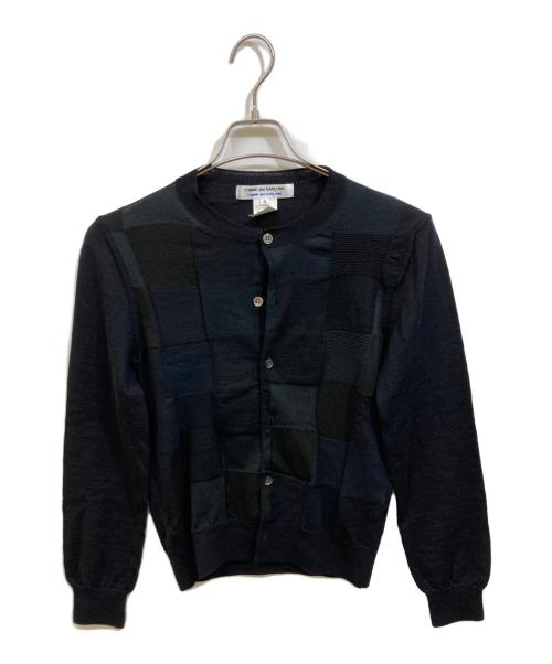 COMME des GARCONS COMME des GARCONS（コムデギャルソン コムデギャルソン）COMME des GARCONS COMME des GARCONS (コムデギャルソン コムデギャルソン) クルーネックカーディガン ブラック サイズ:SIZE Sの古着・服飾アイテム