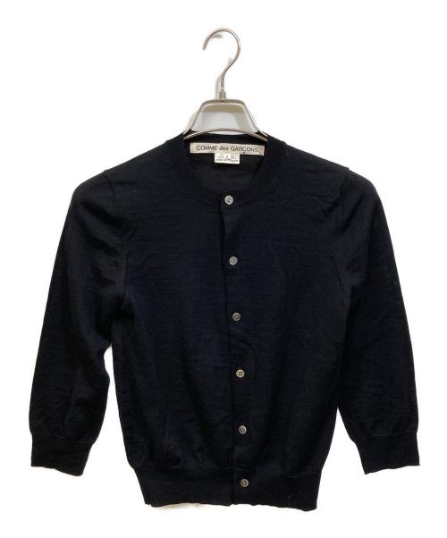 COMME des GARCONS（コムデギャルソン）COMME des GARCONS (コムデギャルソン) クルーネックカーディガン ブラック サイズ:SIZE Sの古着・服飾アイテム