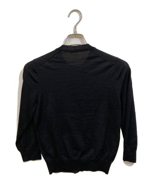 COMME des GARCONS（コムデギャルソン）COMME des GARCONS (コムデギャルソン) クルーネックカーディガン ブラック サイズ:SIZE Sの古着・服飾アイテム