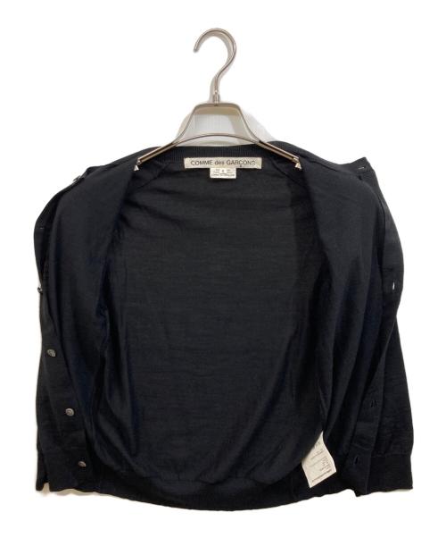 COMME des GARCONS（コムデギャルソン）COMME des GARCONS (コムデギャルソン) クルーネックカーディガン ブラック サイズ:SIZE Sの古着・服飾アイテム