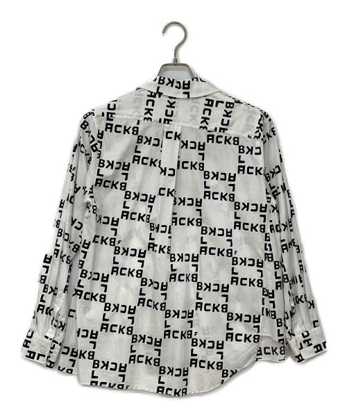BLACK COMME des GARCONS（ブラックコムデギャルソン）BLACK COMME des GARCONS (ブラックコムデギャルソン) 丸襟ねじれシャツ ホワイト サイズ:XSの古着・服飾アイテム