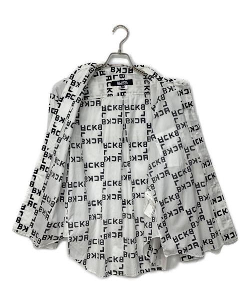 BLACK COMME des GARCONS（ブラックコムデギャルソン）BLACK COMME des GARCONS (ブラックコムデギャルソン) 丸襟ねじれシャツ ホワイト サイズ:XSの古着・服飾アイテム
