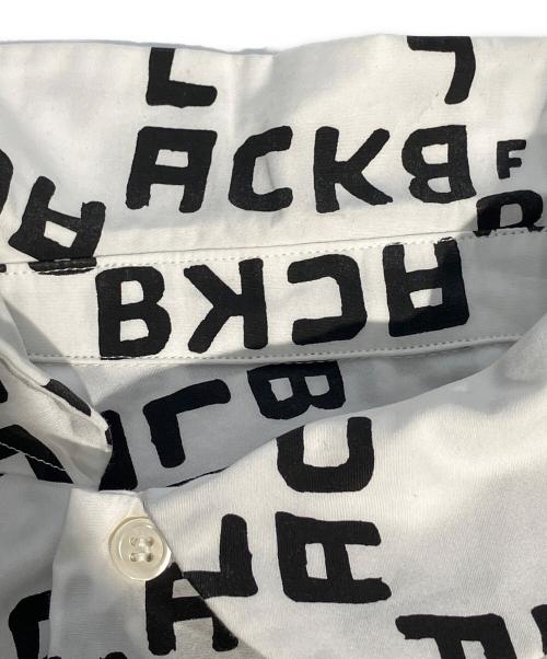 BLACK COMME des GARCONS（ブラックコムデギャルソン）BLACK COMME des GARCONS (ブラックコムデギャルソン) 丸襟ねじれシャツ ホワイト サイズ:XSの古着・服飾アイテム