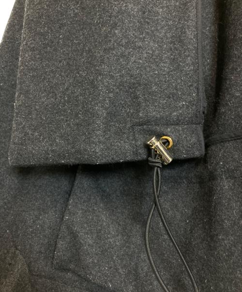 MARNI（マルニ）MARNI (マルニ) フーデッドドルマンスリーブショートコート グレー サイズ:40の古着・服飾アイテム