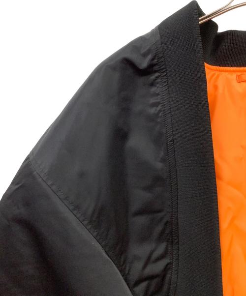 HYKE（ハイク）HYKE (ハイク) HYKE　MA-1 TYPE BOLERO JACKET ブラック サイズ:Mの古着・服飾アイテム