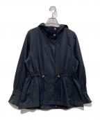 BLUE LABEL CRESTBRIDGEブルーレーベルクレストブリッジ）の古着「ハイマルチマットタフタマウンテンパーカー」｜ネイビー