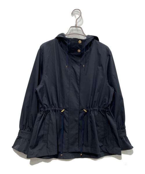 BLUE LABEL CRESTBRIDGE（ブルーレーベルクレストブリッジ）BLUE LABEL CRESTBRIDGE (ブルーレーベルクレストブリッジ) ハイマルチマットタフタマウンテンパーカー ネイビー サイズ:38の古着・服飾アイテム