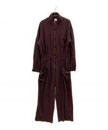 6(ROKU) BEAUTY&YOUTH（ロク ビューティーアンドユース）の古着「RAYON WOOL ALL IN ONE」｜ブラウン