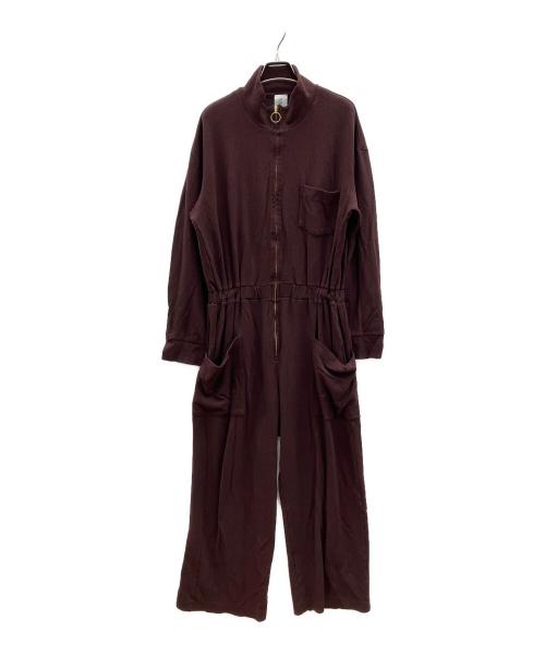 6(ROKU) BEAUTY&YOUTH（ロク ビューティーアンドユース）6(ROKU) BEAUTY&YOUTH (ロク ビューティーアンドユース) RAYON WOOL ALL IN ONE ブラウン サイズ:38の古着・服飾アイテム