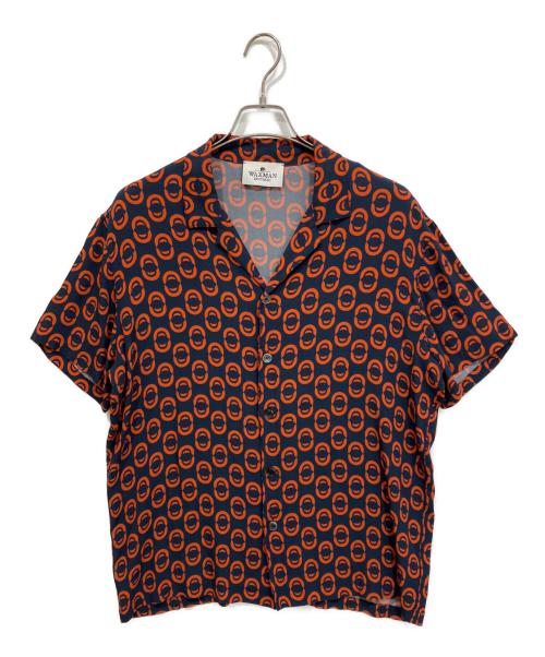 WAXMAN BROTHERS（ワックスマンブラザーズ）WAXMAN BROTHERS (ワックスマンブラザーズ) 半袖シャツ ネイビー サイズ:Sの古着・服飾アイテム