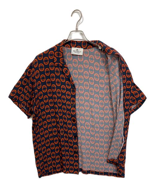 WAXMAN BROTHERS（ワックスマンブラザーズ）WAXMAN BROTHERS (ワックスマンブラザーズ) 半袖シャツ ネイビー サイズ:Sの古着・服飾アイテム