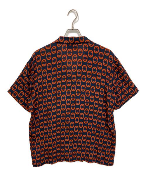 WAXMAN BROTHERS（ワックスマンブラザーズ）WAXMAN BROTHERS (ワックスマンブラザーズ) 半袖シャツ ネイビー サイズ:Sの古着・服飾アイテム