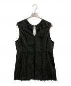 PRANK PROJECTプランクプロジェクト）の古着「Cross Cut-off 2WAY Sleeveless Top」｜ブラック