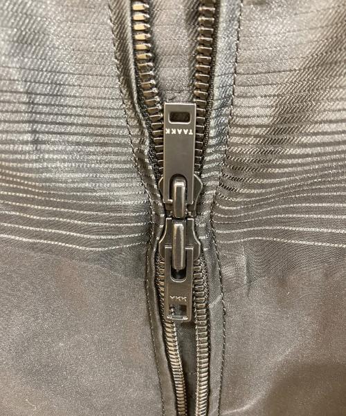 TAAKK（ターク）TAAKK (ターク) SUNSET MIRAGE BLOUSON ブラック×グリーン サイズ:1の古着・服飾アイテム