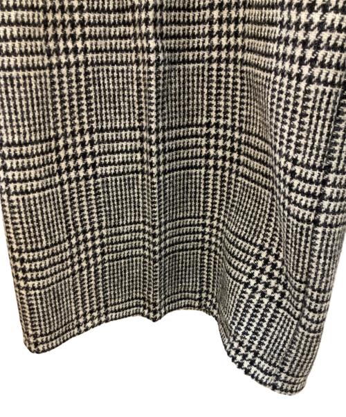 ANREALAGE HOMME（アンリアレイジオム）ANREALAGE HOMME (アンリアレイジオム) タックワイドパンツ ブラック×ホワイト サイズ:48の古着・服飾アイテム