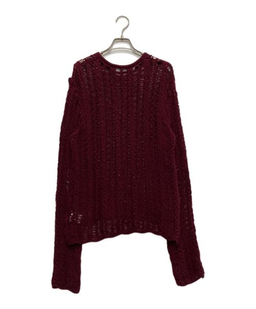 Sefr（セファ）Sefr (セファ) YORGOS SWEATER/ニット ボルドー サイズ:Sの古着・服飾アイテム