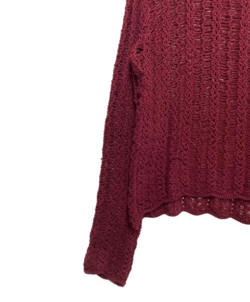 Sefr（セファ）Sefr (セファ) YORGOS SWEATER/ニット ボルドー サイズ:Sの古着・服飾アイテム