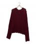 Sefr（セファ）の古着「YORGOS SWEATER/ニット」｜ボルドー