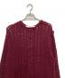 中古・古着 Sefr (セファ) YORGOS SWEATER/ニット ボルドー サイズ:S：20000円