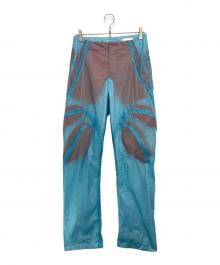 POST ARCHIVE FACTION (PAF)（ポストアーカイブファクション）の古着「5.0+TROUSERS CENTER トラウザーズセンター」｜ブルー×レッド