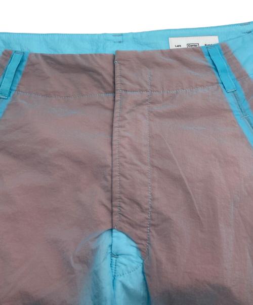 POST ARCHIVE FACTION (PAF)（ポストアーカイブファクション）POST ARCHIVE FACTION (PAF) (ポストアーカイブファクション) 5.0+TROUSERS CENTER トラウザーズセンター ブルー×レッド サイズ:Sの古着・服飾アイテム
