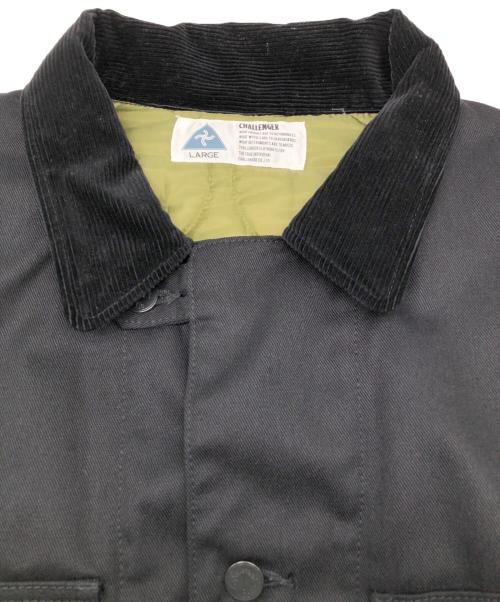 CHALLENGER（チャレンジャー）CHALLENGER (チャレンジャー) カバーオール ブラック サイズ:Lの古着・服飾アイテム
