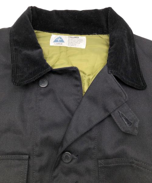 CHALLENGER（チャレンジャー）CHALLENGER (チャレンジャー) カバーオール ブラック サイズ:Lの古着・服飾アイテム