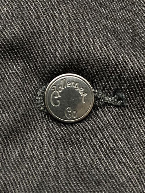 CHALLENGER（チャレンジャー）CHALLENGER (チャレンジャー) カバーオール ブラック サイズ:Lの古着・服飾アイテム