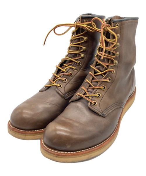 RED WING（レッドウィング）RED WING (レッドウィング) レースアップブーツ ブラウン サイズ:CM27.5の古着・服飾アイテム