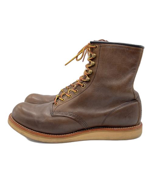 RED WING（レッドウィング）RED WING (レッドウィング) レースアップブーツ ブラウン サイズ:CM27.5の古着・服飾アイテム
