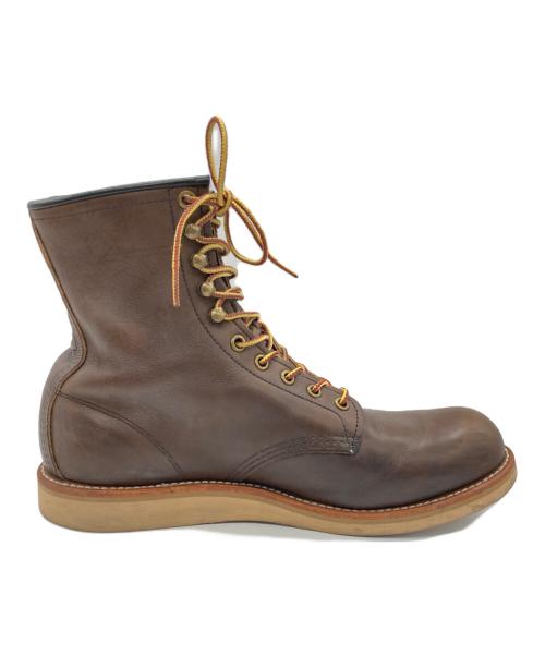 RED WING（レッドウィング）RED WING (レッドウィング) レースアップブーツ ブラウン サイズ:CM27.5の古着・服飾アイテム