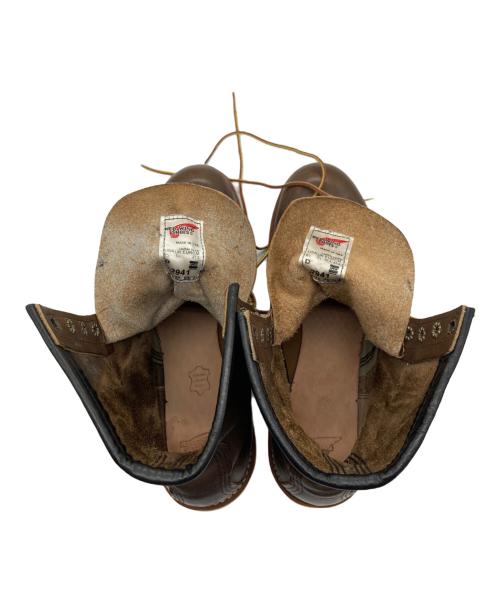 RED WING（レッドウィング）RED WING (レッドウィング) レースアップブーツ ブラウン サイズ:CM27.5の古着・服飾アイテム