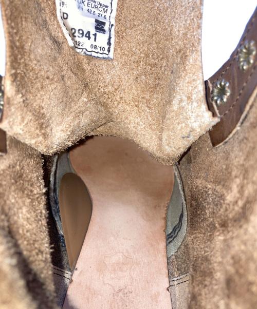 RED WING（レッドウィング）RED WING (レッドウィング) レースアップブーツ ブラウン サイズ:CM27.5の古着・服飾アイテム