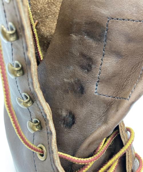 RED WING（レッドウィング）RED WING (レッドウィング) レースアップブーツ ブラウン サイズ:CM27.5の古着・服飾アイテム