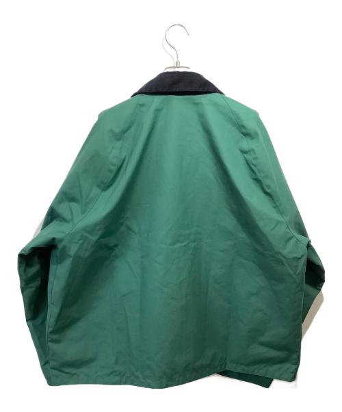 Barbour（バブアー）Barbour (バブアー) Adam et Rope (アダム エ ロペ) 別注Reversible Transport ブラック×グリーン サイズ:40の古着・服飾アイテム