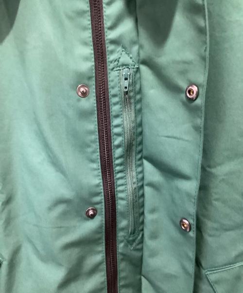 Barbour（バブアー）Barbour (バブアー) Adam et Rope (アダム エ ロペ) 別注Reversible Transport ブラック×グリーン サイズ:40の古着・服飾アイテム