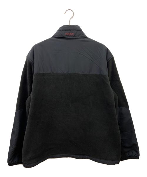 POLO RALPH LAUREN（ポロ・ラルフローレン）POLO RALPH LAUREN (ポロ・ラルフローレン) フリース切替ジャケット ブラック サイズ:XLの古着・服飾アイテム