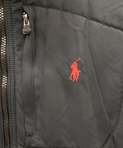POLO RALPH LAUREN（ポロ・ラルフローレン）POLO RALPH LAUREN (ポロ・ラルフローレン) フリース切替ジャケット ブラック サイズ:XLの古着・服飾アイテム
