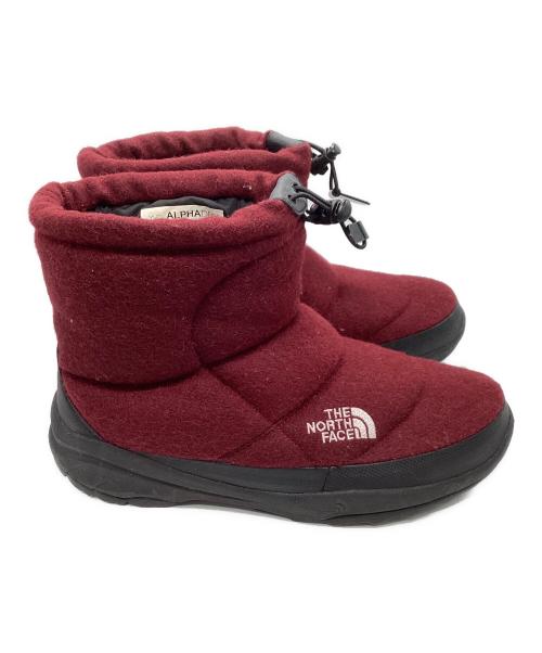 THE NORTH FACE（ザ ノース フェイス）THE NORTH FACE (ザ ノース フェイス) NUPTSE BOOTIE WOOL SHORT カッシュレッド サイズ:SIZE 27cmの古着・服飾アイテム