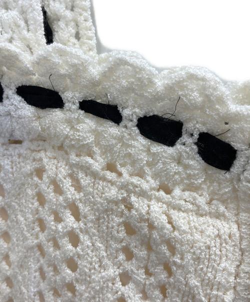 HER LIP TO（ハーリップトゥ）Her lip to (ハーリップトゥ) Mermaid Crochet Set-up アイボリー サイズ:Mの古着・服飾アイテム