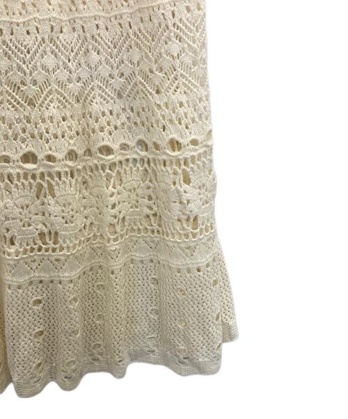 HER LIP TO（ハーリップトゥ）Her lip to (ハーリップトゥ) Mermaid Crochet Set-up アイボリー サイズ:Mの古着・服飾アイテム