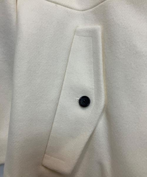 L'AUBE BLANC（ローブ ブラン）L'AUBE BLANC (ローブ ブラン) Double-breasted Wool coat アイボリー サイズ:Freeの古着・服飾アイテム