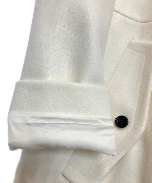 L'AUBE BLANC（ローブ ブラン）L'AUBE BLANC (ローブ ブラン) Double-breasted Wool coat アイボリー サイズ:Freeの古着・服飾アイテム