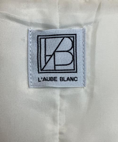 L'AUBE BLANC（ローブ ブラン）L'AUBE BLANC (ローブ ブラン) Double-breasted Wool coat アイボリー サイズ:Freeの古着・服飾アイテム