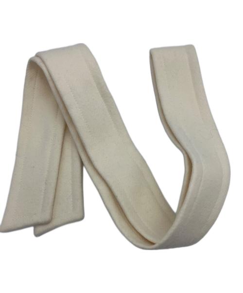 L'AUBE BLANC（ローブ ブラン）L'AUBE BLANC (ローブ ブラン) Double-breasted Wool coat アイボリー サイズ:Freeの古着・服飾アイテム