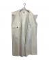 中古・古着 L'AUBE BLANC (ローブ ブラン) Double-breasted Wool coat アイボリー サイズ:Free：20000円
